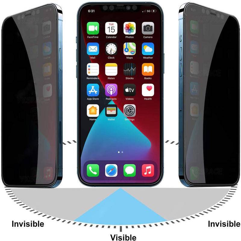 HUAWEI Pelindung Layar Tempered Glass Anti Spy Untuk Hwawei Honor Play 3 3e 4 4T 5 5T 6T Pro Honor 10 20 20i 30 30s 50 SE Magic 2 Lite
