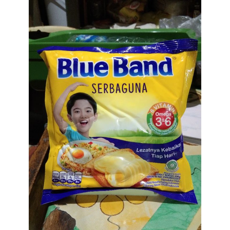 

Mentega Blueband 200 g Blue Band Sachet Serbaguna Kemasan Pabrik 200 gram Promo Murah