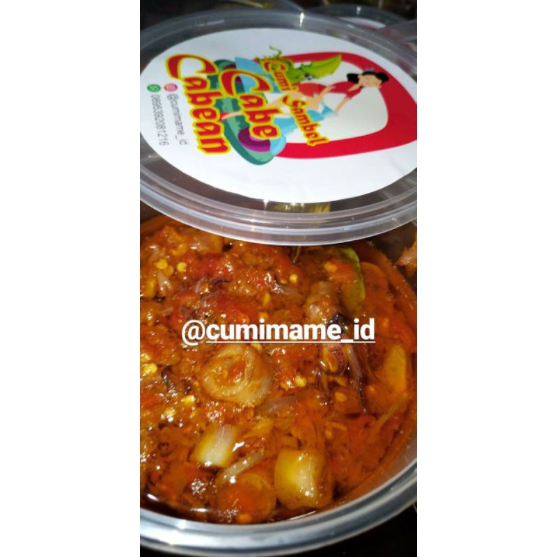 

cumi sambal bawang 150gram