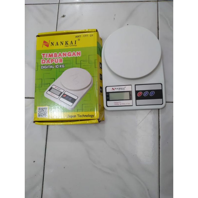 Timbangan Duduk 10kg Digital Nankai