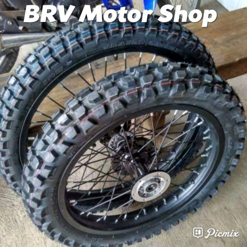 Velg Klx 18-21 Full set lengkap ban Siap Pasang