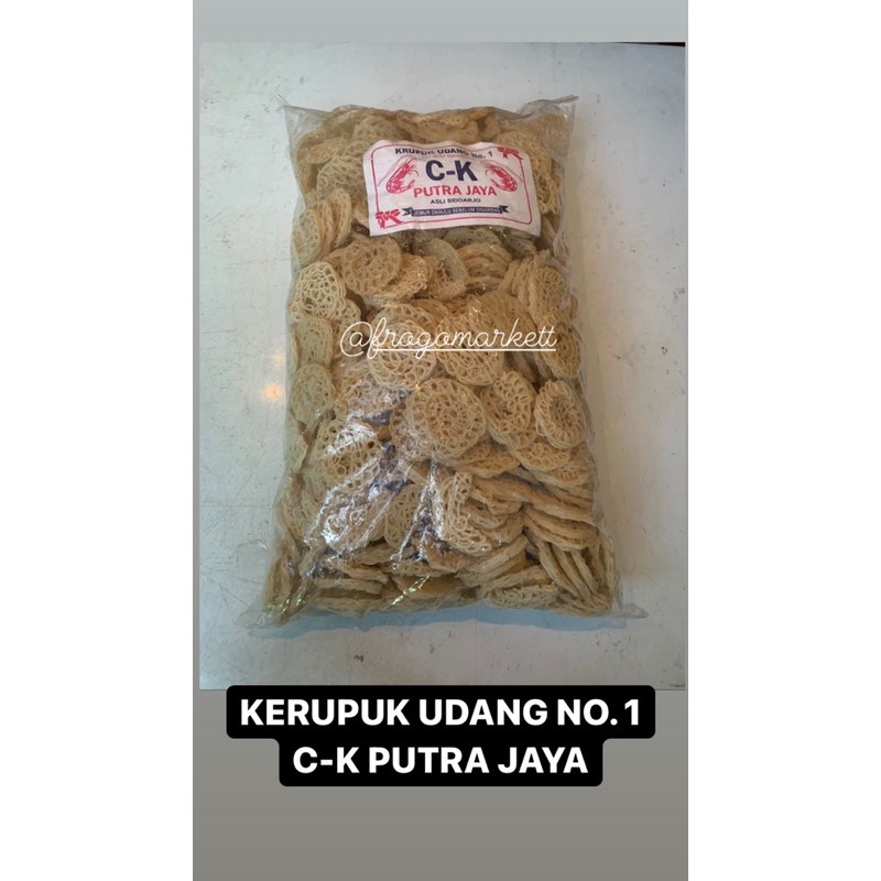 

REPACKING !!! Kerupuk Udang Bulat Keriting Putra Jaya 500gr