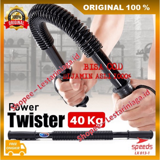 Power Twister 40Kg Alat Fitness Pembentuk Otot Dada & Bahu ORIGINAL