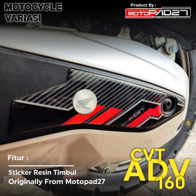 Stiker CVT ADV 160 Sticker CVT ADV 160 Cover Cvt ADV 160 Resin