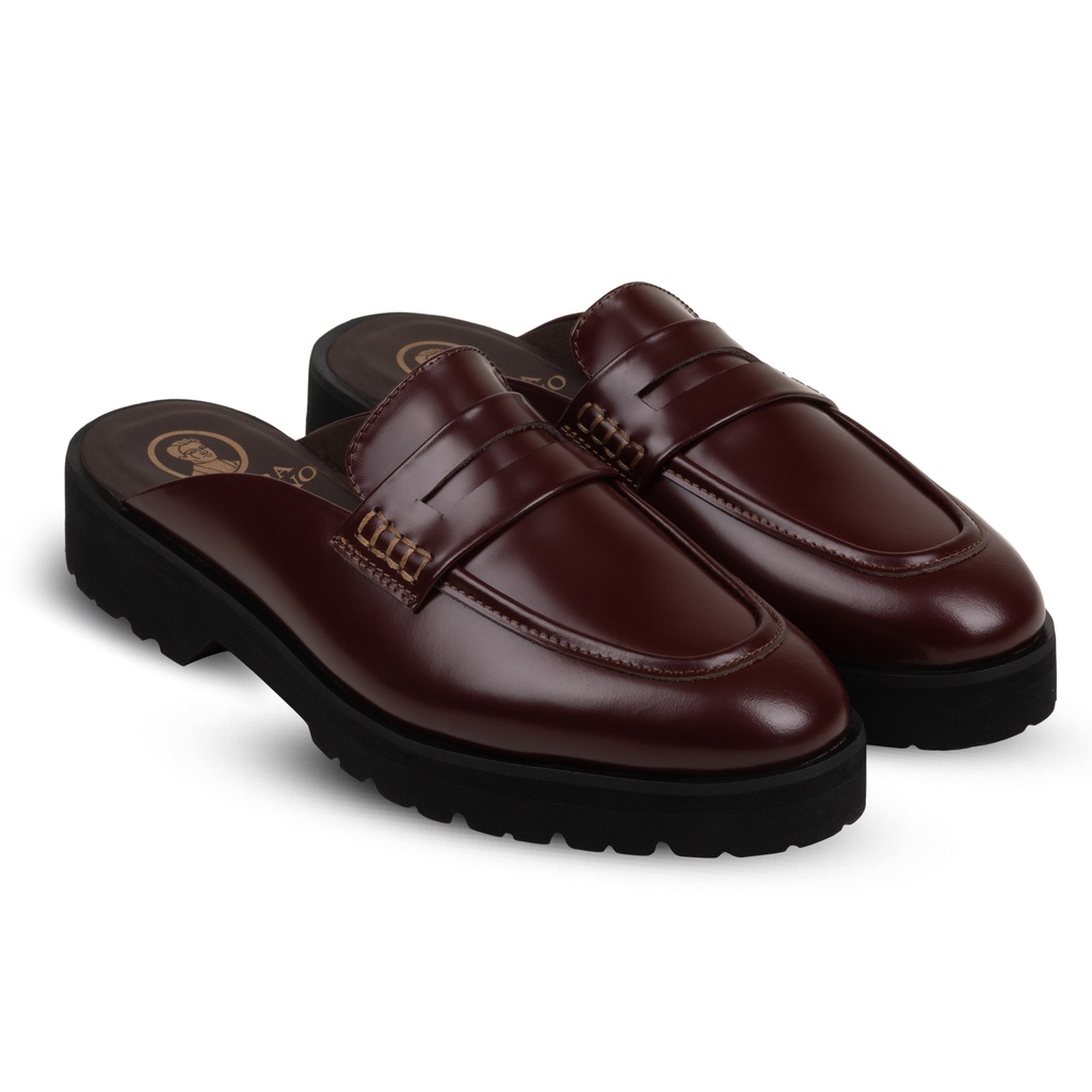 Yuri Penny Maroon - Nappa Milano - Sandal Unisex