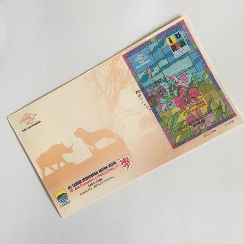 

Sampul Peringatan 40 Tahun Hubungan Mitra Kota Tahun 2000