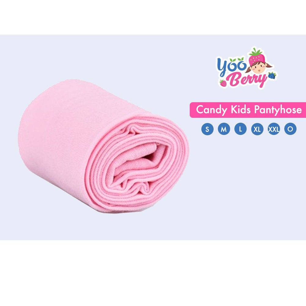 YooBerry Candy Kids Pantyhose Stocking Legging Anak Pink Berry Mart