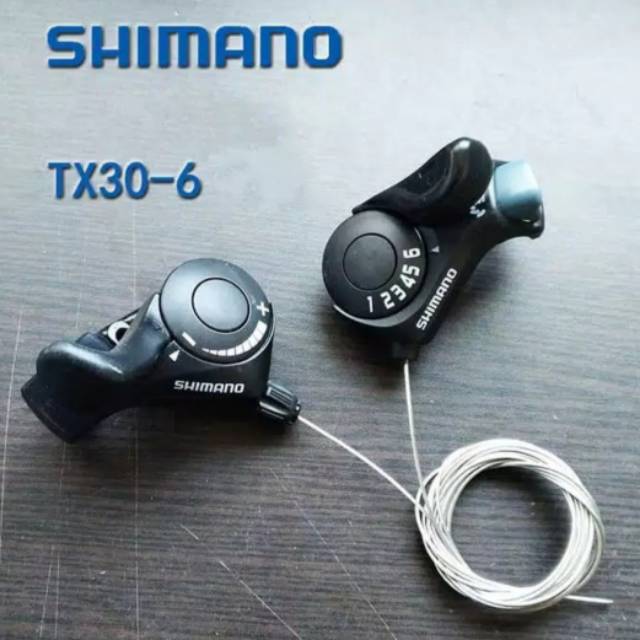 Promo Set Shifter Shimano Speed 6 - 7, operan sepeda satu paket 7 speed Murah