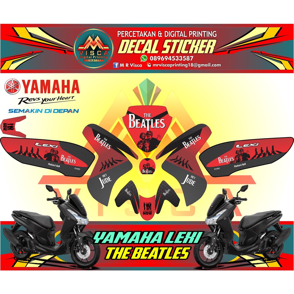 Decal Yamaha Lexi Fullbody - decal lexi yamaha fullbody motor yamaha lexi fullbody kit