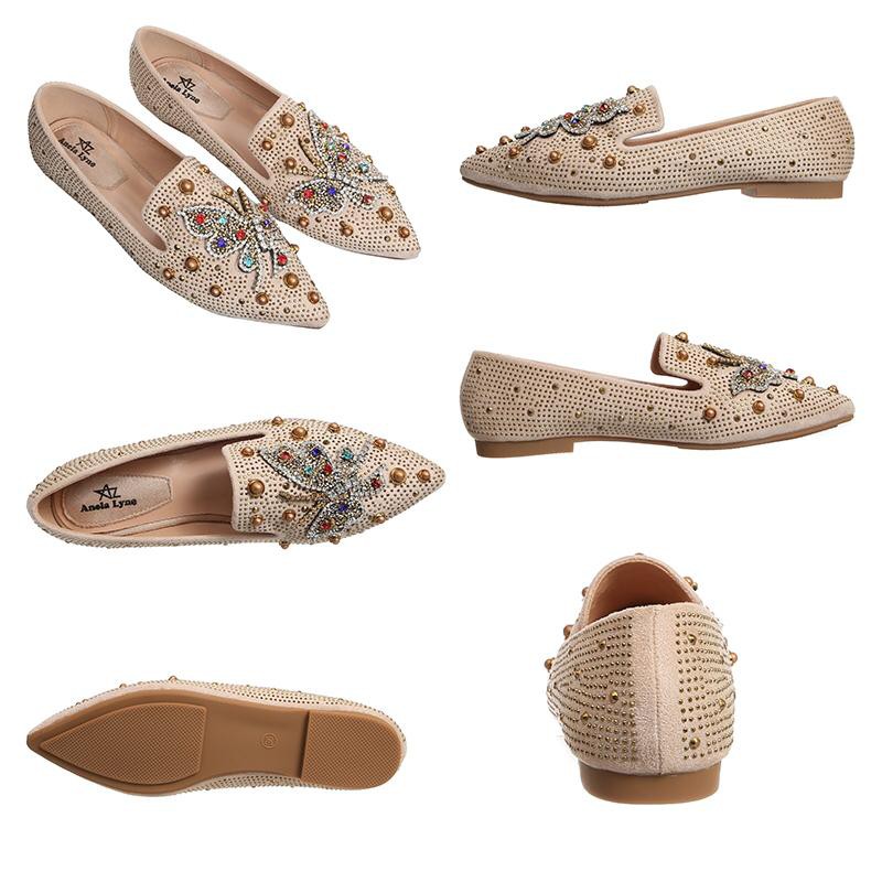 SEPATU FLAT SHOES ANELA LYNE ELEGAND 3251-2