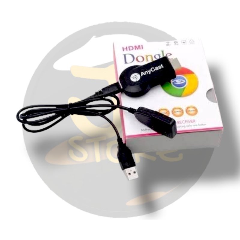 Dongle HDMI ANYCAST Sambungan Hp ke TV Alat koneksi HP ke TV Alat Sambung HP ke TV JBSTORE