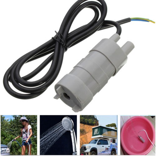 Pompa Air Mini Arus Dc 12V 12Volt 12 V Volt 5Meter Aquarium Hidroponik Top Quality