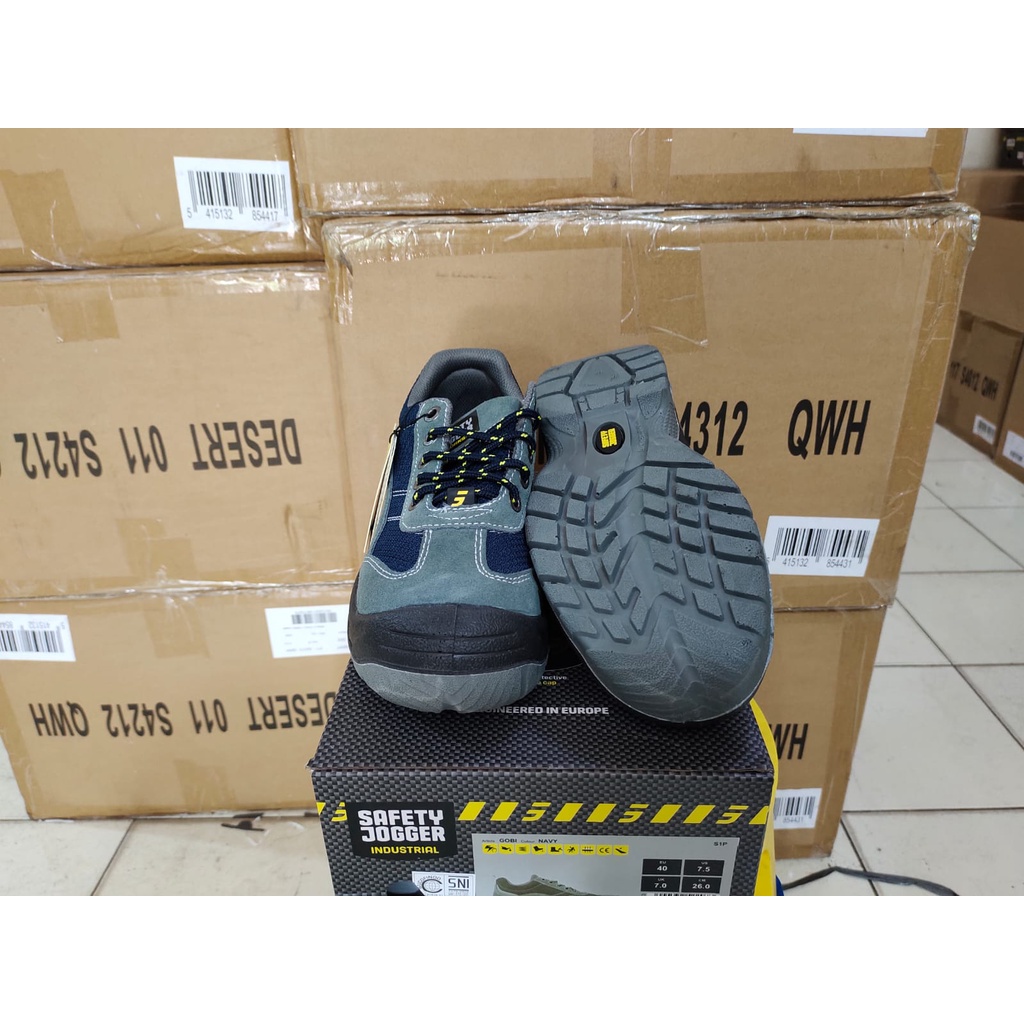 SEPATU SAFETY JOGGER GOBI NAVY