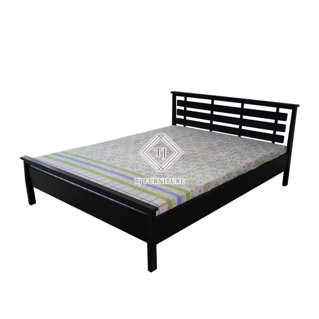 Ranjang Tidur Kayu No 2 Uk 160 x 200 Exclusive Termurah Ranjang Tidur Kayu No 2 Uk 160 x 200 Exclusive Termurah