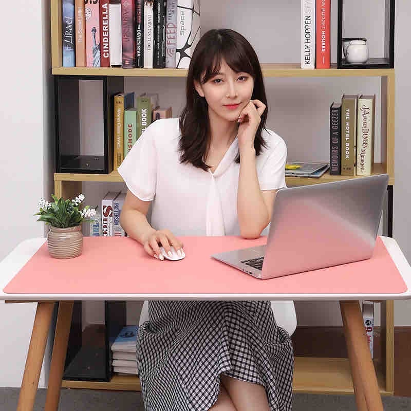 Alas Meja Laptop Mouse Cangkir Anti Slip / Alas Komputer Lebar Anti Air Tumpah