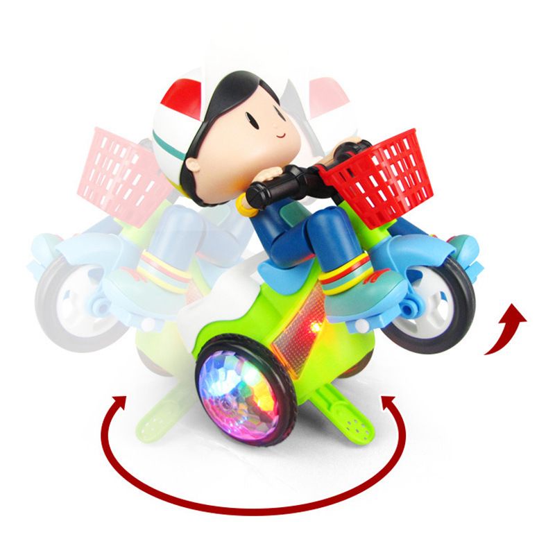 Mainan Anak Stunt Tricycle Dynamic Lighting