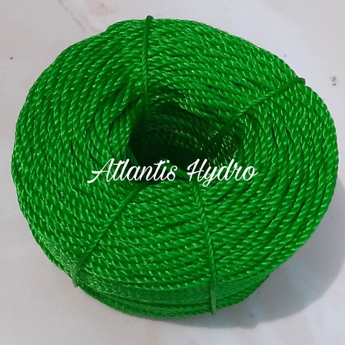 Tali Tambang Plastik 2mm / Tampar / Tali Jaring ( 1Roll ) Bagus Murah