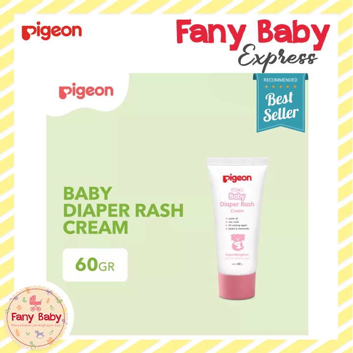 PIGEON BABY DIAPER RASH CREAM 60GR / PR061004