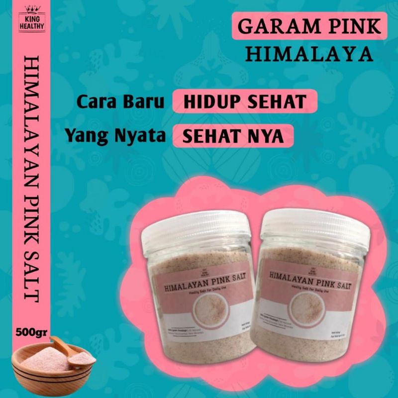 

obat herbal kesehatan garam Himalaya (himsalt) kemasan 500 gram