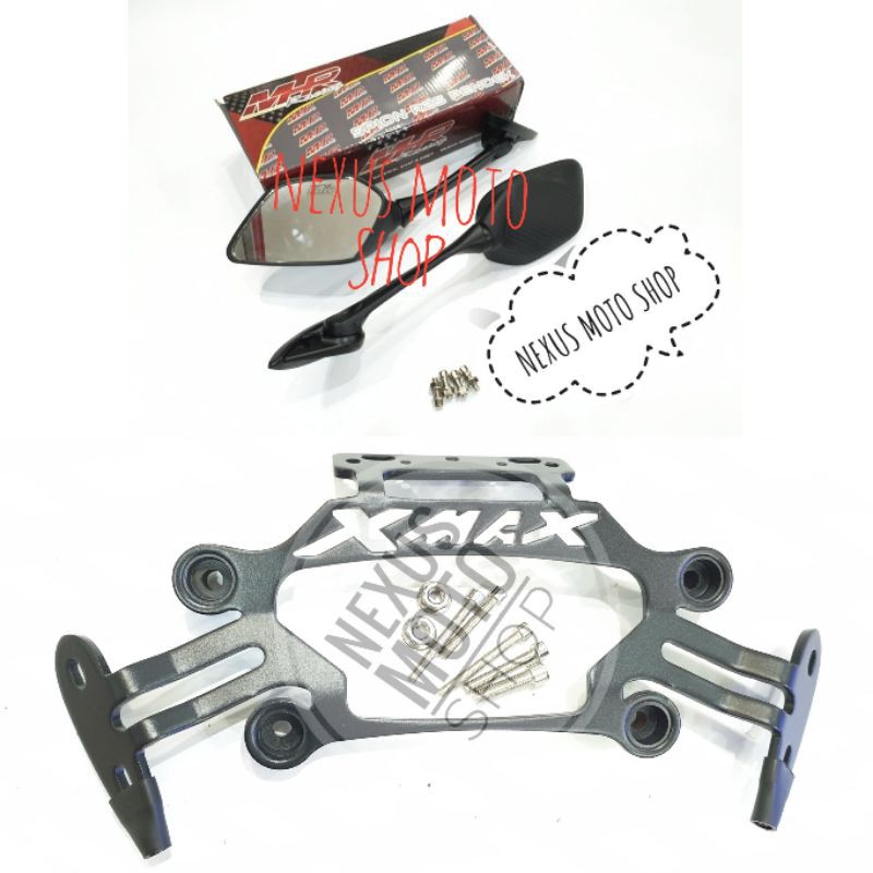 spion r25 xmax braket spion R25 xmax breket serpo xmax spion r25 mhr