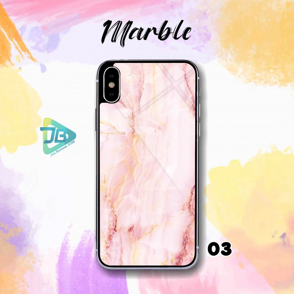 Hardcase 2D glossy MARBLE vivo Y19 U3 Y5S Y55 Y67 Y71 Y81 Y83 Y91 Y93 Y95 V5 V5+ X9 X9S V7 JB2530