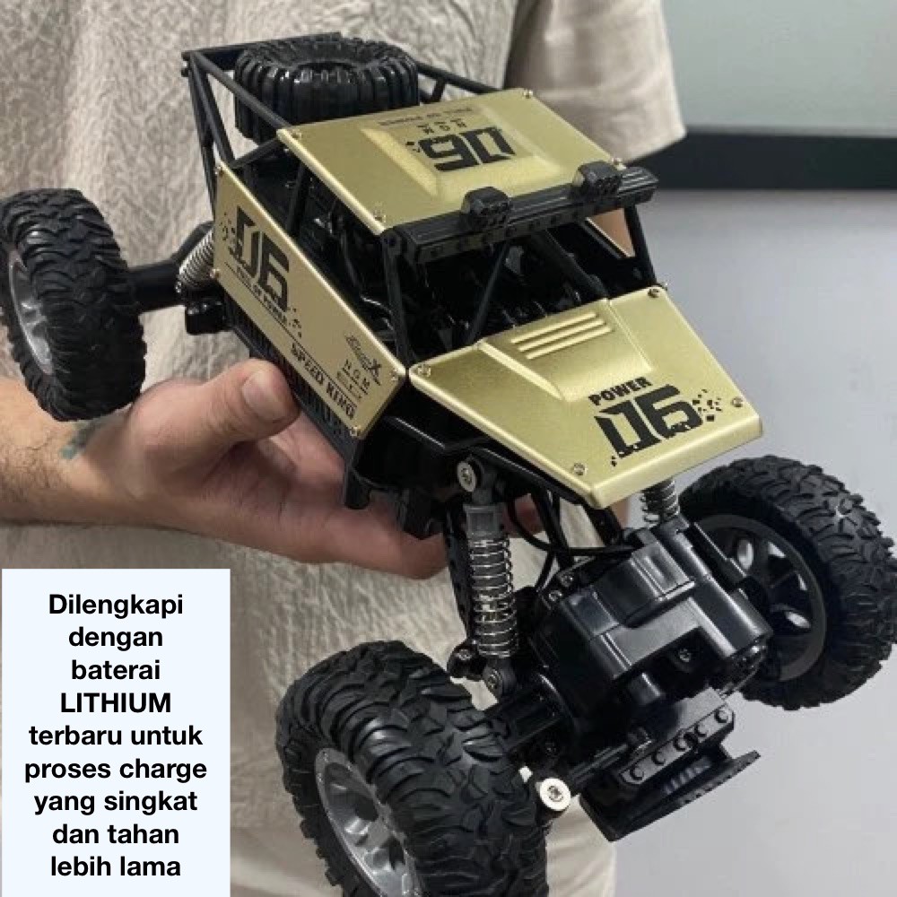 EAZYTOYS-MOBIL REMOTE KONTROL OFF ROAD ALLOY METAL 4WD