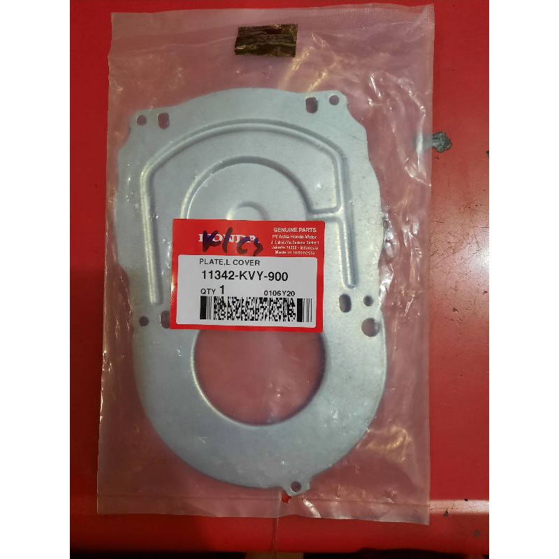 plat tutup cvt beat / spacy asli honda 11342-KVY-900