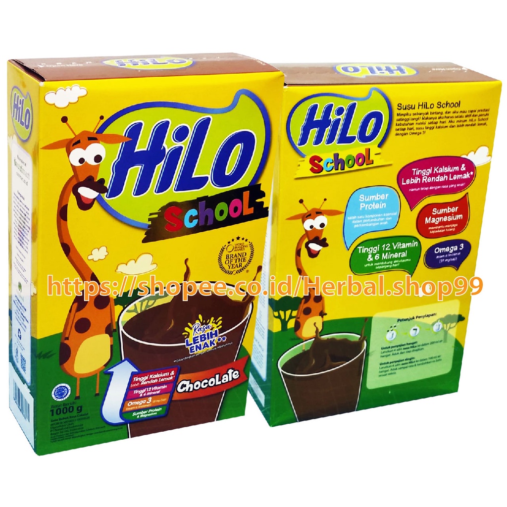 

Hilo School Rasa Coklat 1000gr Chocolate 1000 gr 750gram 750 gram