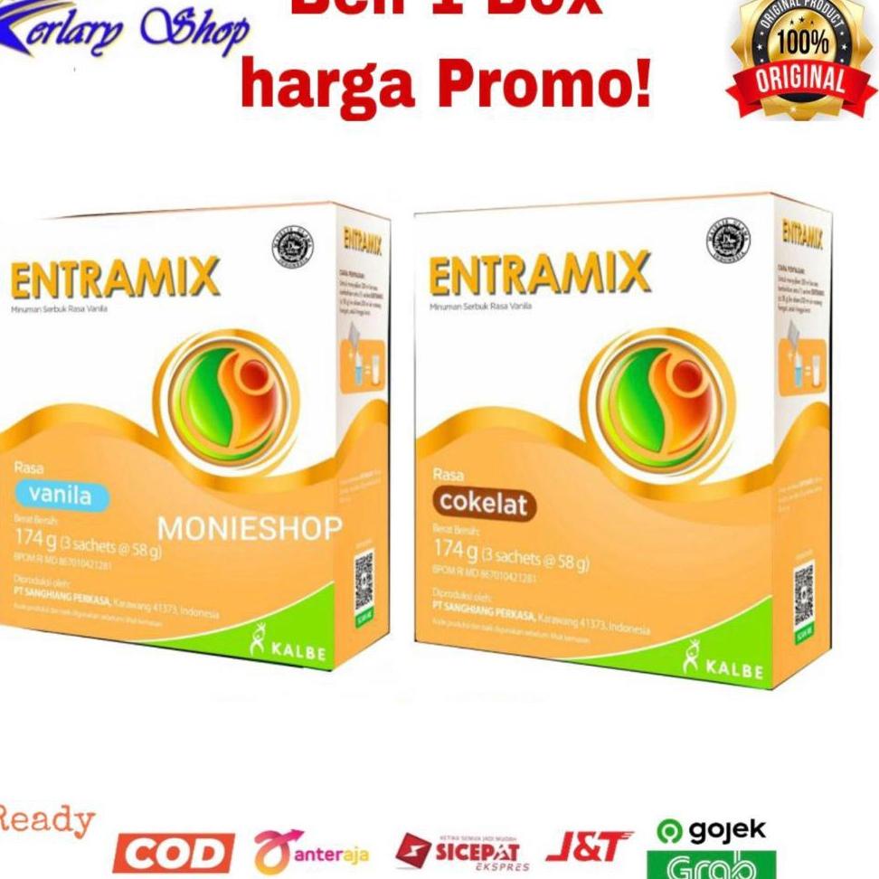 

[KODE EDFM9] Susu Entramix 174gr Vanila Coklat / susu entramix