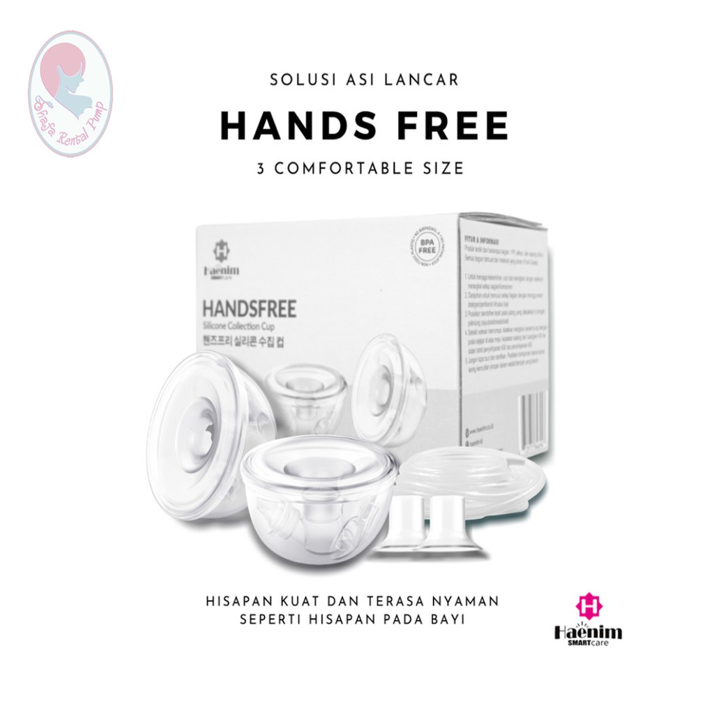 Haenim Handsfree Breastmilk Silicon Collection Cup