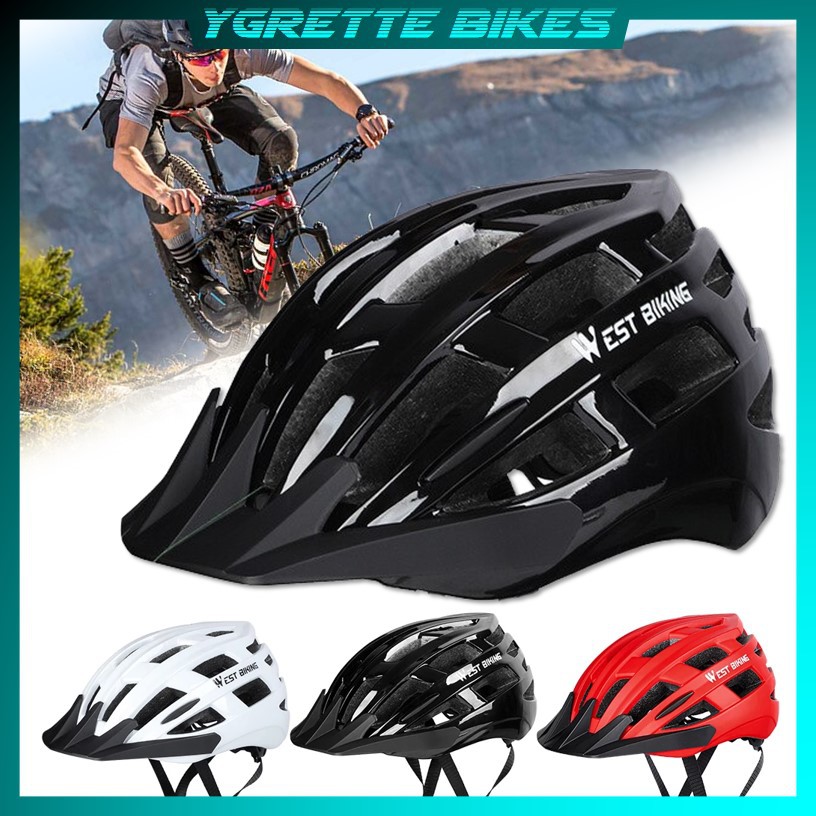 YGRETTE - WEST BIKING Helm Sepeda Cycling Bike Helmet mtb seli