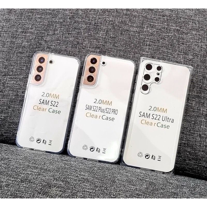 CASE SAMSUNG 2MM S22 S22PLUS S22ULTRA