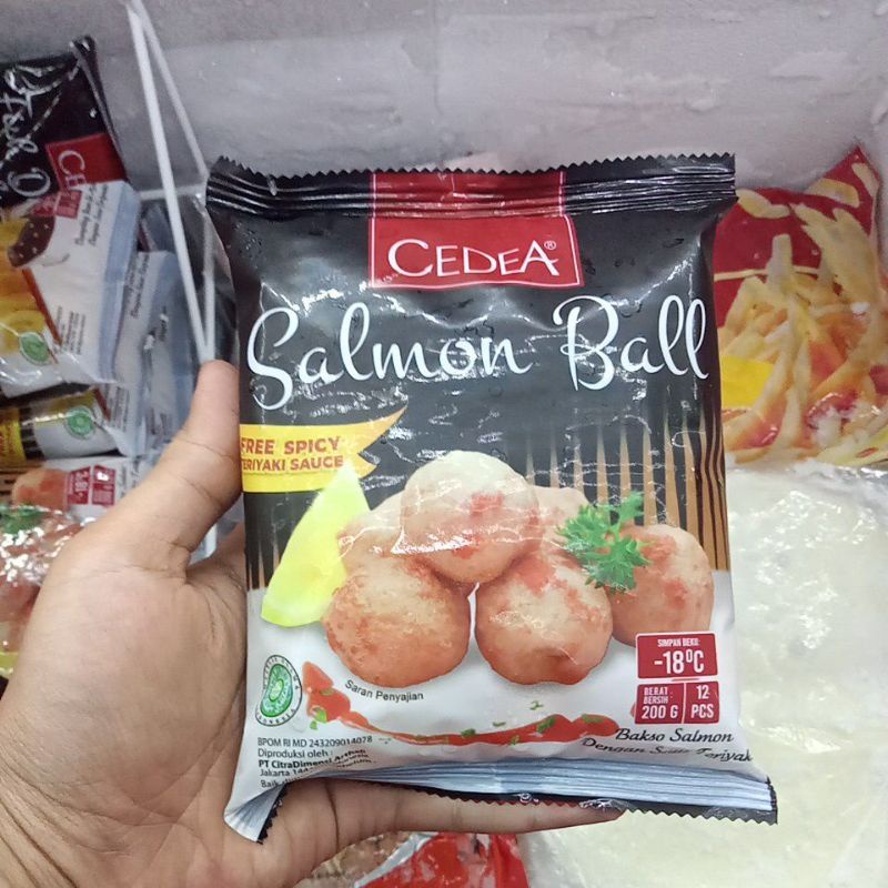 Cedea Salmon Ball/Bola Salmon 200G