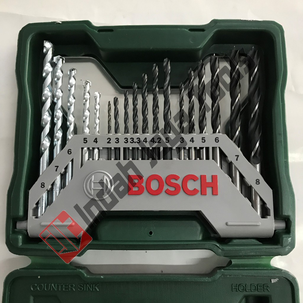 Bosch X-Line Set 33 pcs / Mata Bor dan Obeng Set Kombinasi