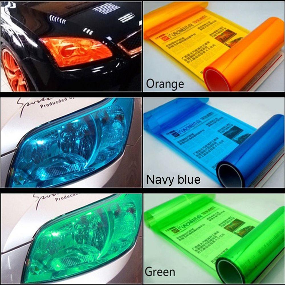 Preva Stiker Lampu Depan Mobil Pelindung Styling Untuk Semua Mobil Dekoratif Auto Film