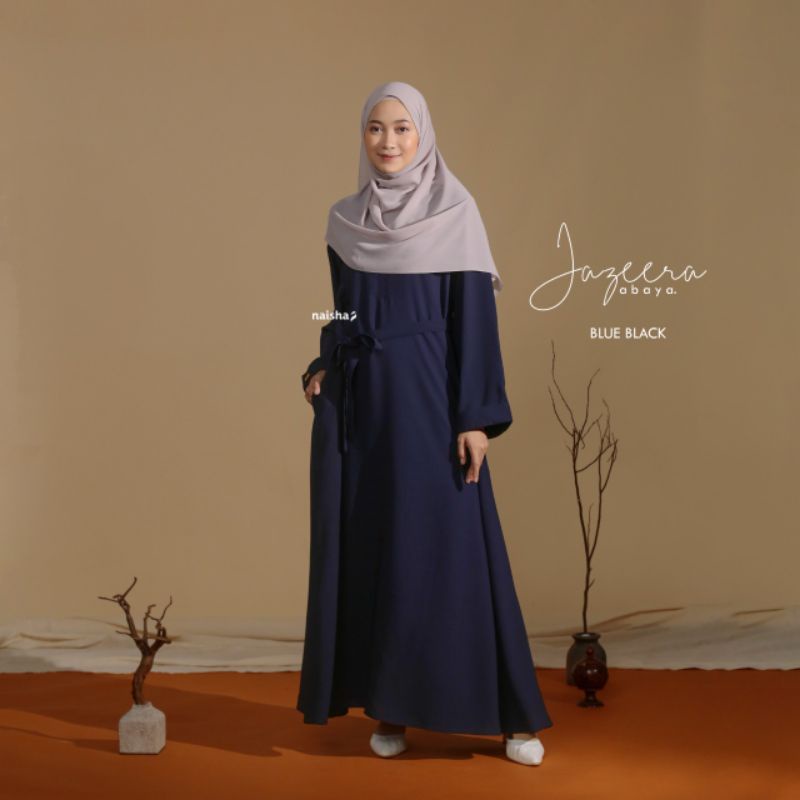 dress Jazeera abaya bahan halus dan adem