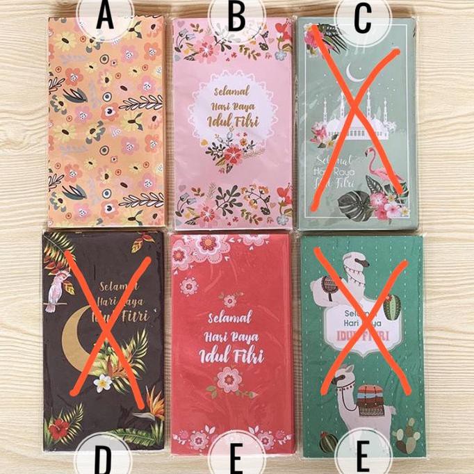 

Yang Dicari] Amplop/Angpau Lebaran Shabby Pastel