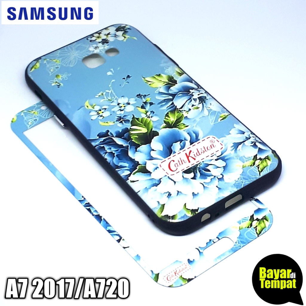 Case Hp Motif Bunga For Samsung A7 2017/A720