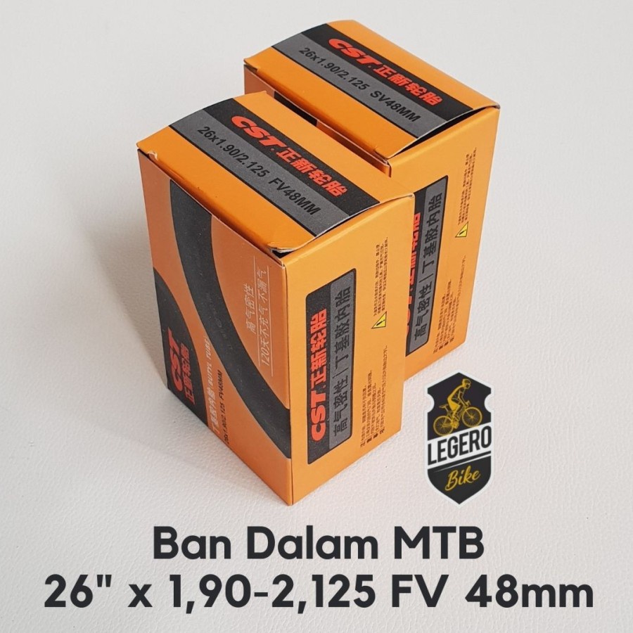 CST Ban dalam sepeda MTB 26"x1,90 - 2,125