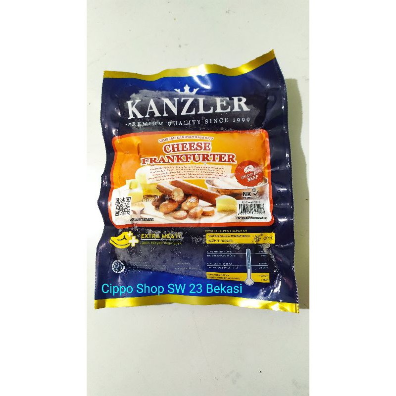 

Sosis KANZLER Cheese Frankfurter isi 5