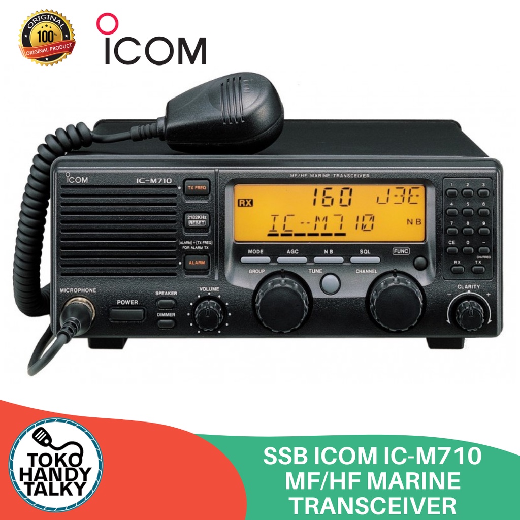 RADIO SSB ICOM IC-M710 MF/HF MARINE TRANSCEIVER NEW GARANSI RESMI