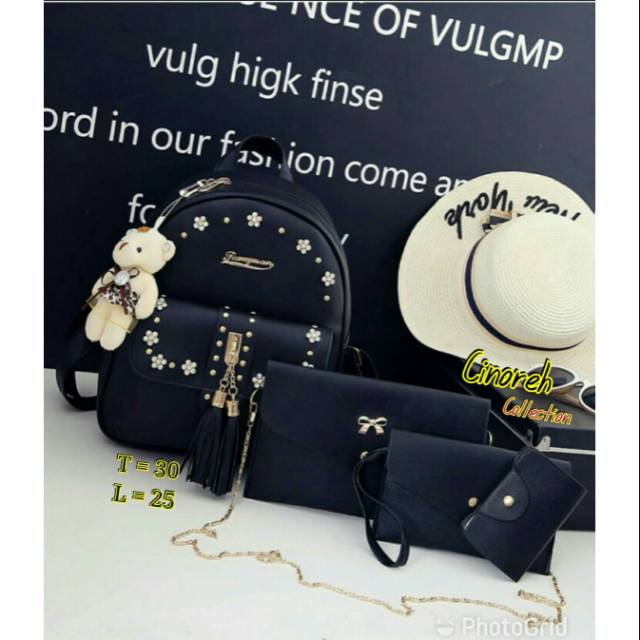 TAS RANSEL WANITA TERLARIS TAS FASHION REMAJA