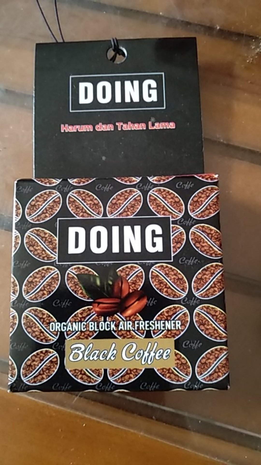 Doing Organic Block Air Freshener