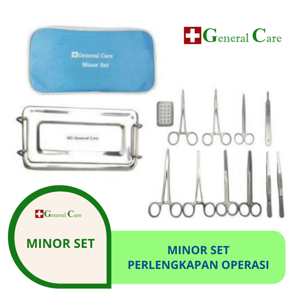 MINOR SET / SIRKUM SET / HECTIC SET - GENERAL CARE/Bedah minor/peralatan bedah