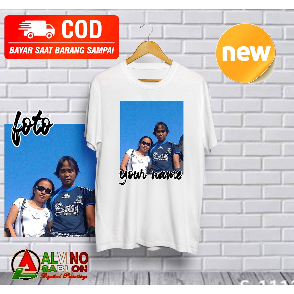kaos dewasa sablon custom foto