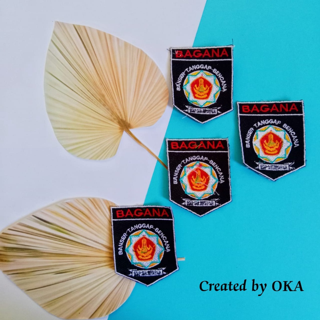 Bordir Logo Bagana/badge bagana