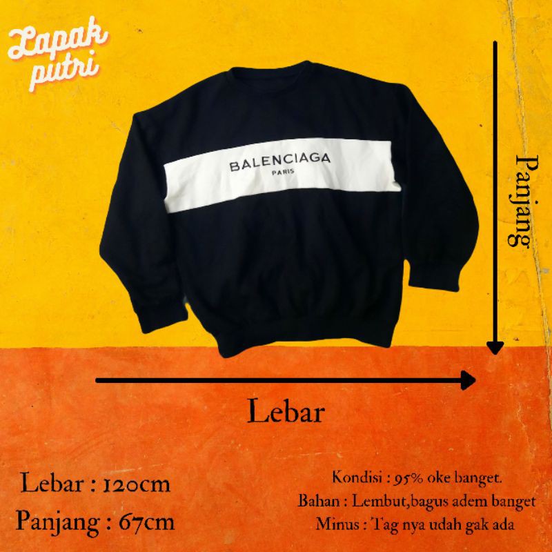 Balenciaga Crewneck second