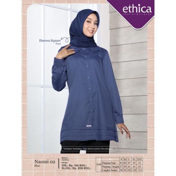 ATASAN ETHICA NAOMI 02 BLUE NAOMI 02 BLACK NAOMI 02 GREY NAOMI 002