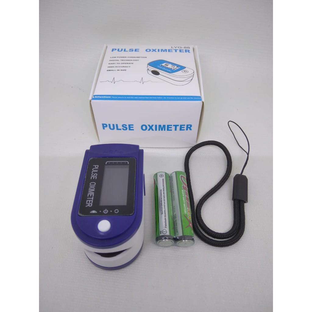 Pulse Oximeter Alat Ukur Kadar Oksigen Dalam Darah