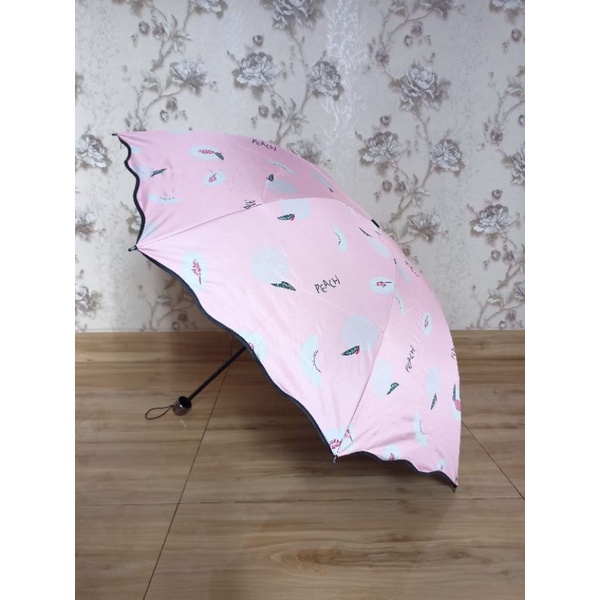 FELWINSHOP Payung Lipat 3 Motif Buah UV Fruit Umbrella